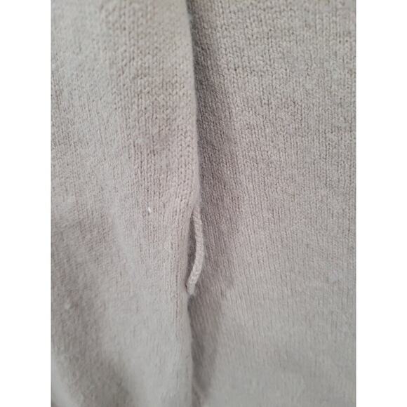 Rails Women's Mila Tie Waist Turtleneck Sweater Dress in Oatmeal size Large #13 - Picture 7 of 7